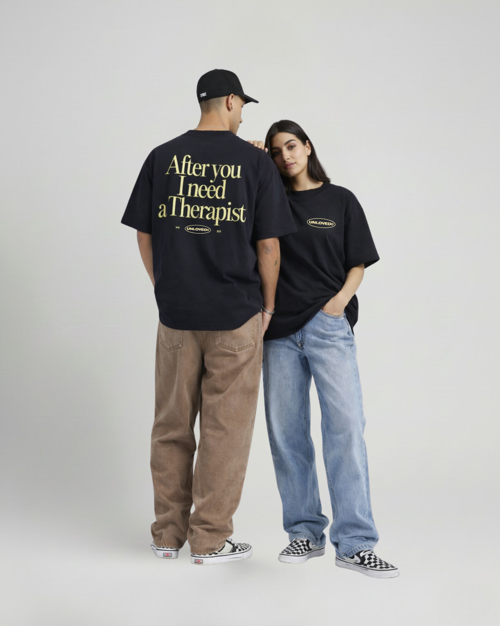 Therapist boxy tee nera