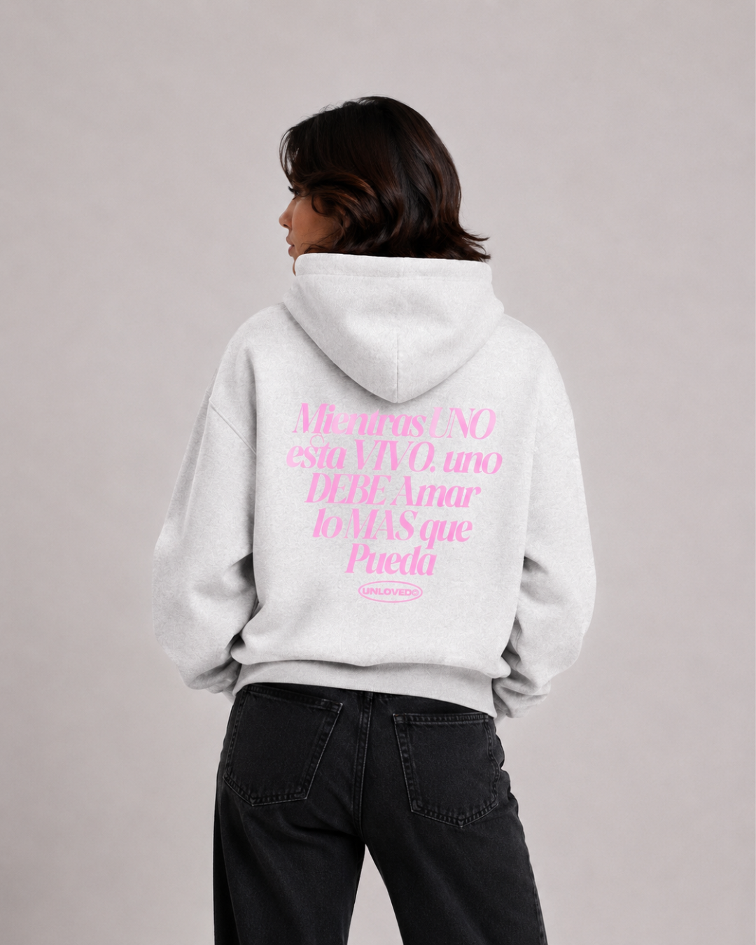 Baile boxy hoodie grigia