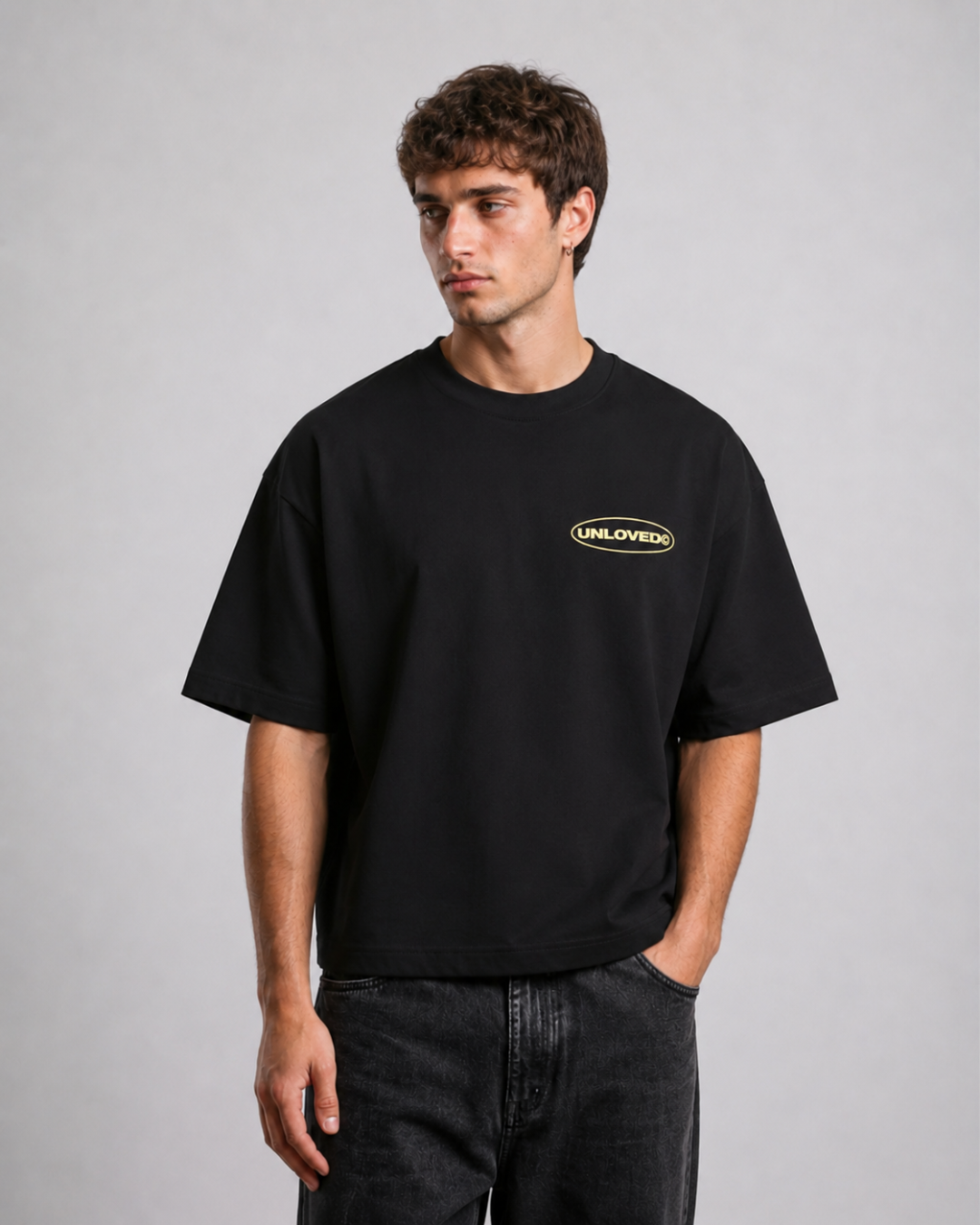 Therapist boxy tee nera