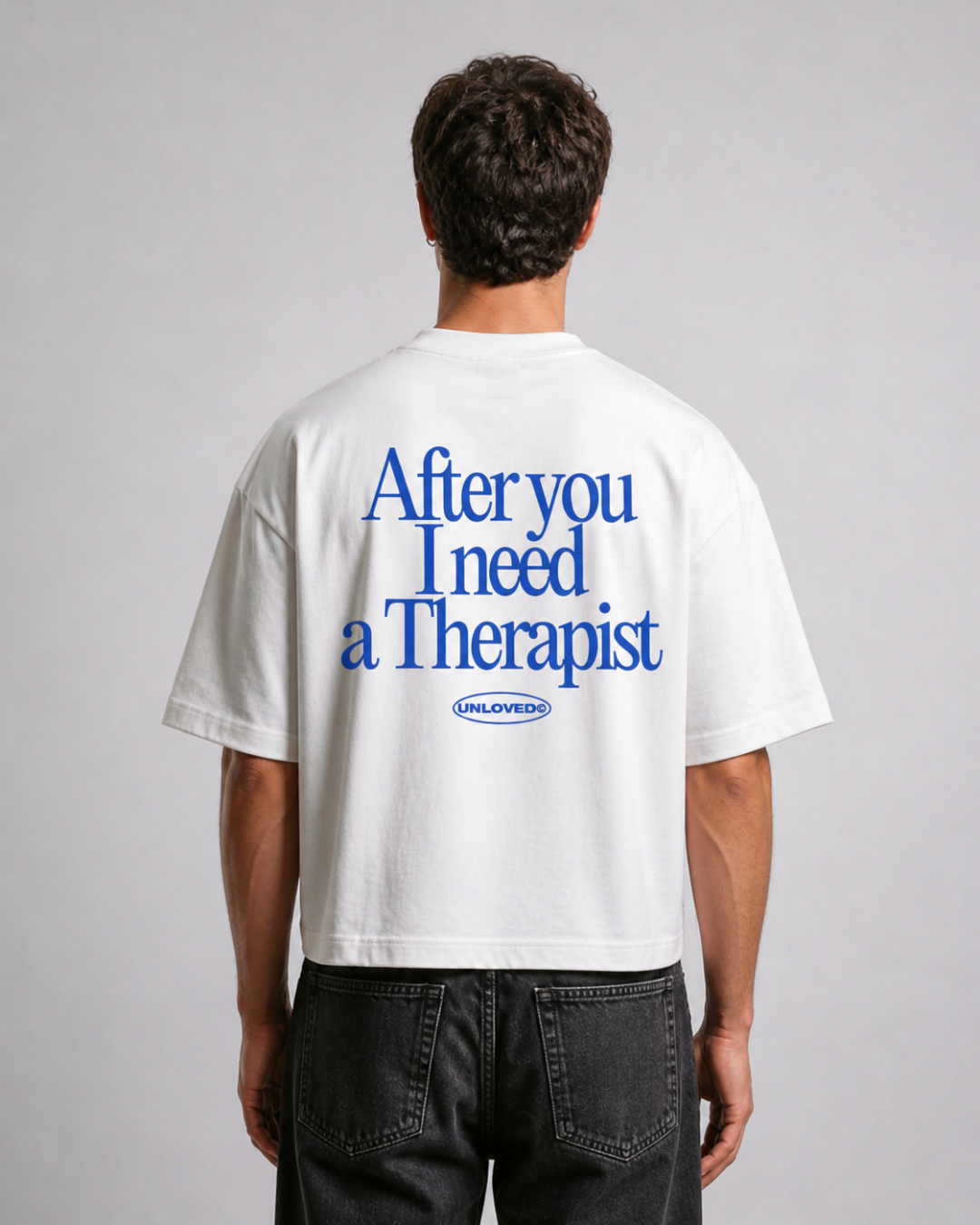 Therapist boxy tee bianca