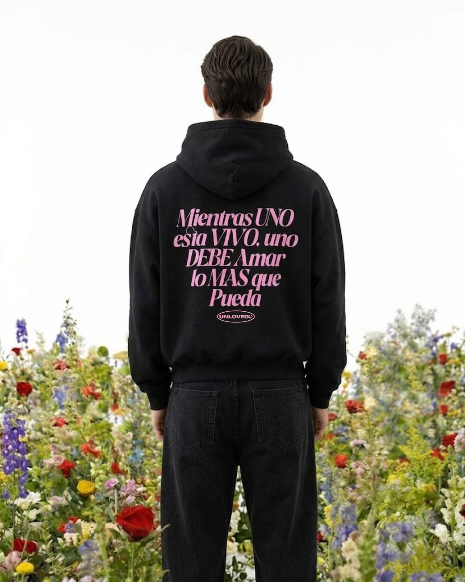 Baile boxy hoodie nera