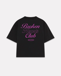 Broken Heart boxy tee nera