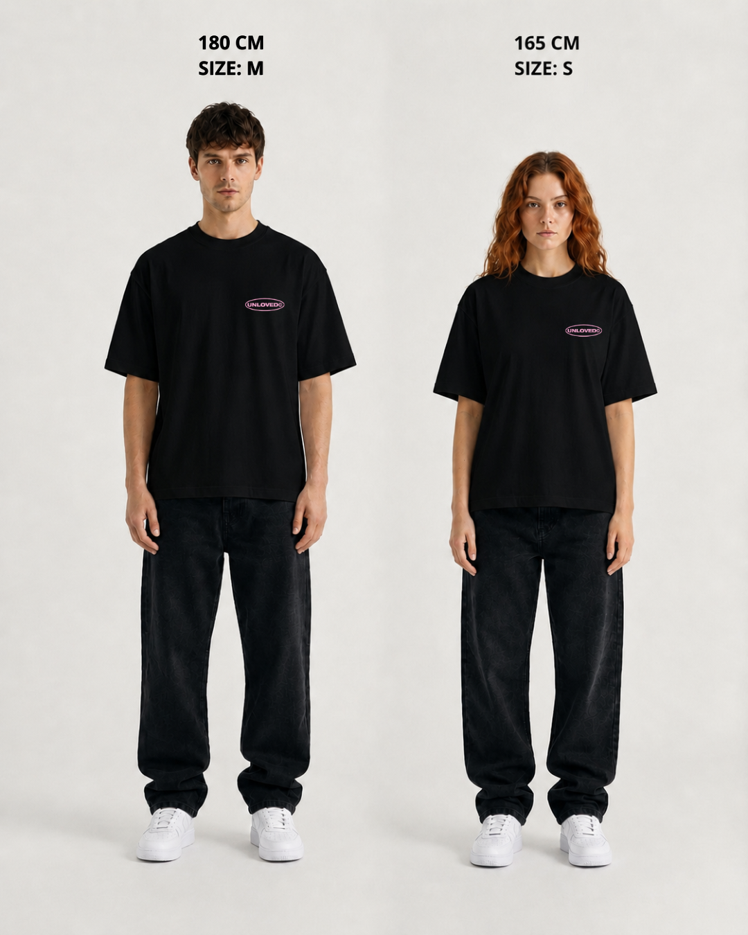 Red Flag boxy tee nera