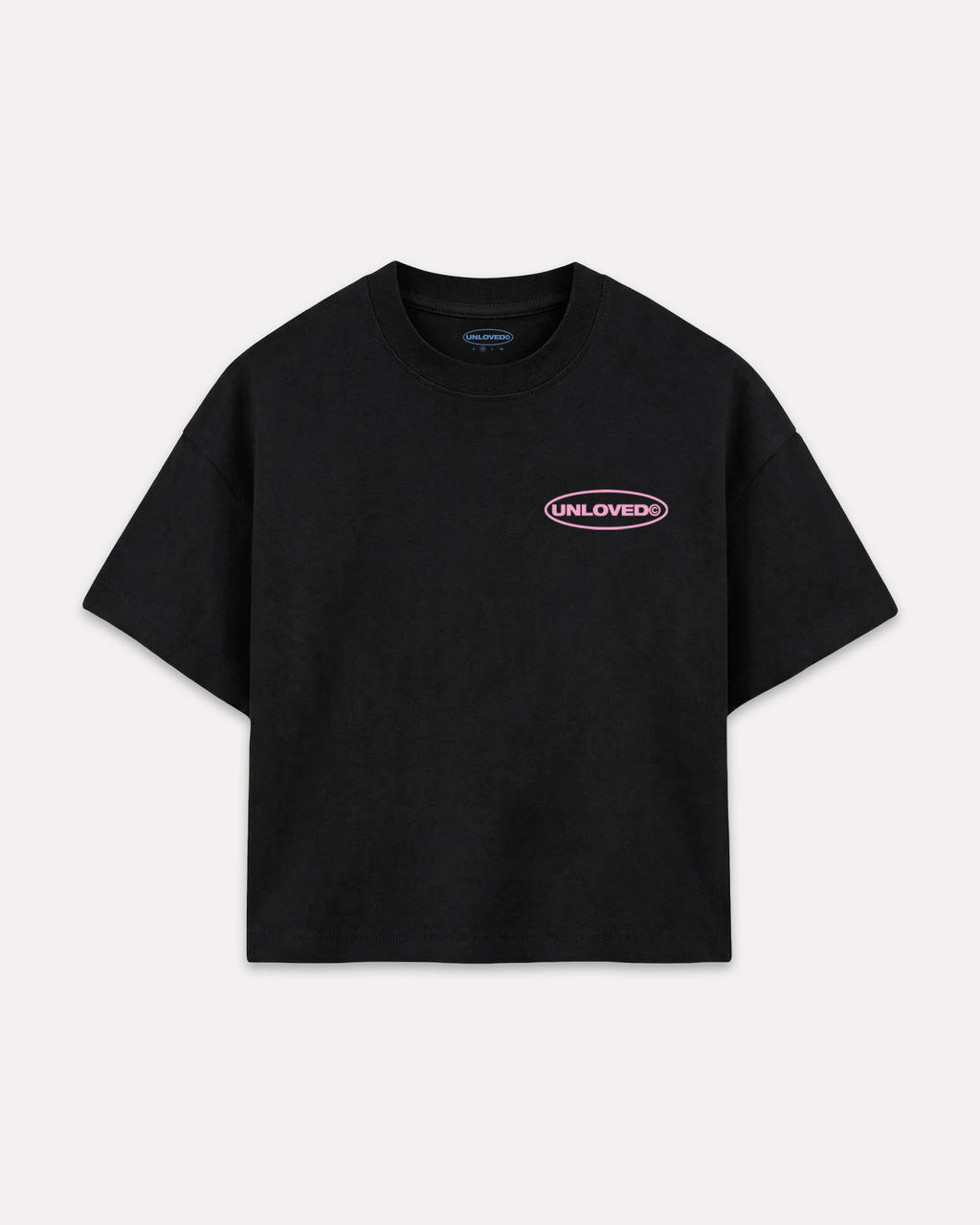 Ibiza holiday boxy tee nera