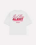 Red Flag boxy tee bianca