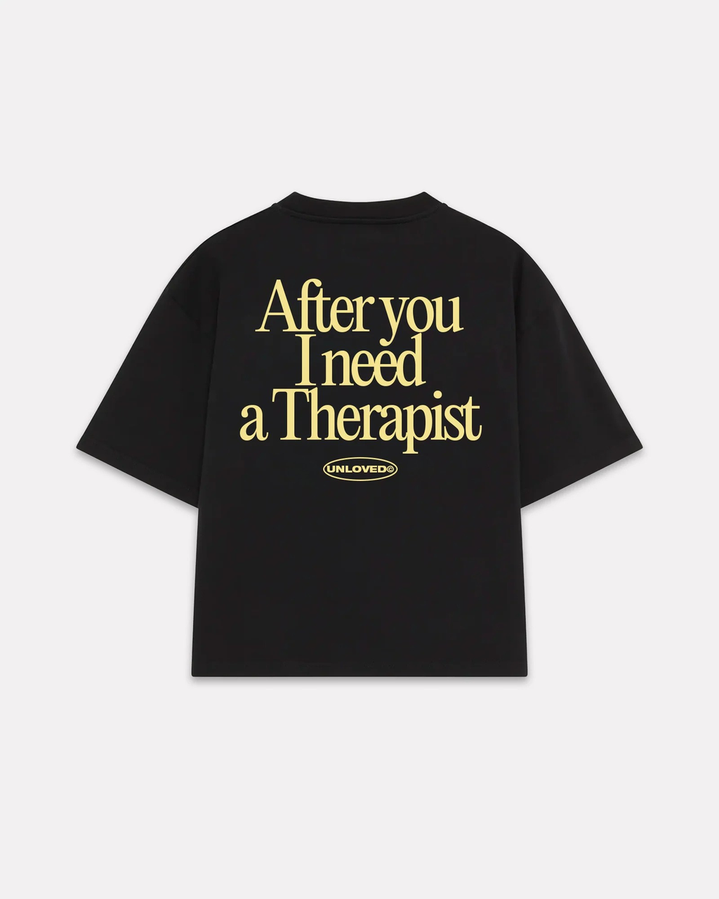 Therapist boxy tee nera