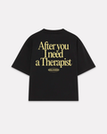Therapist boxy tee nera