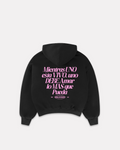 Baile boxy hoodie nera