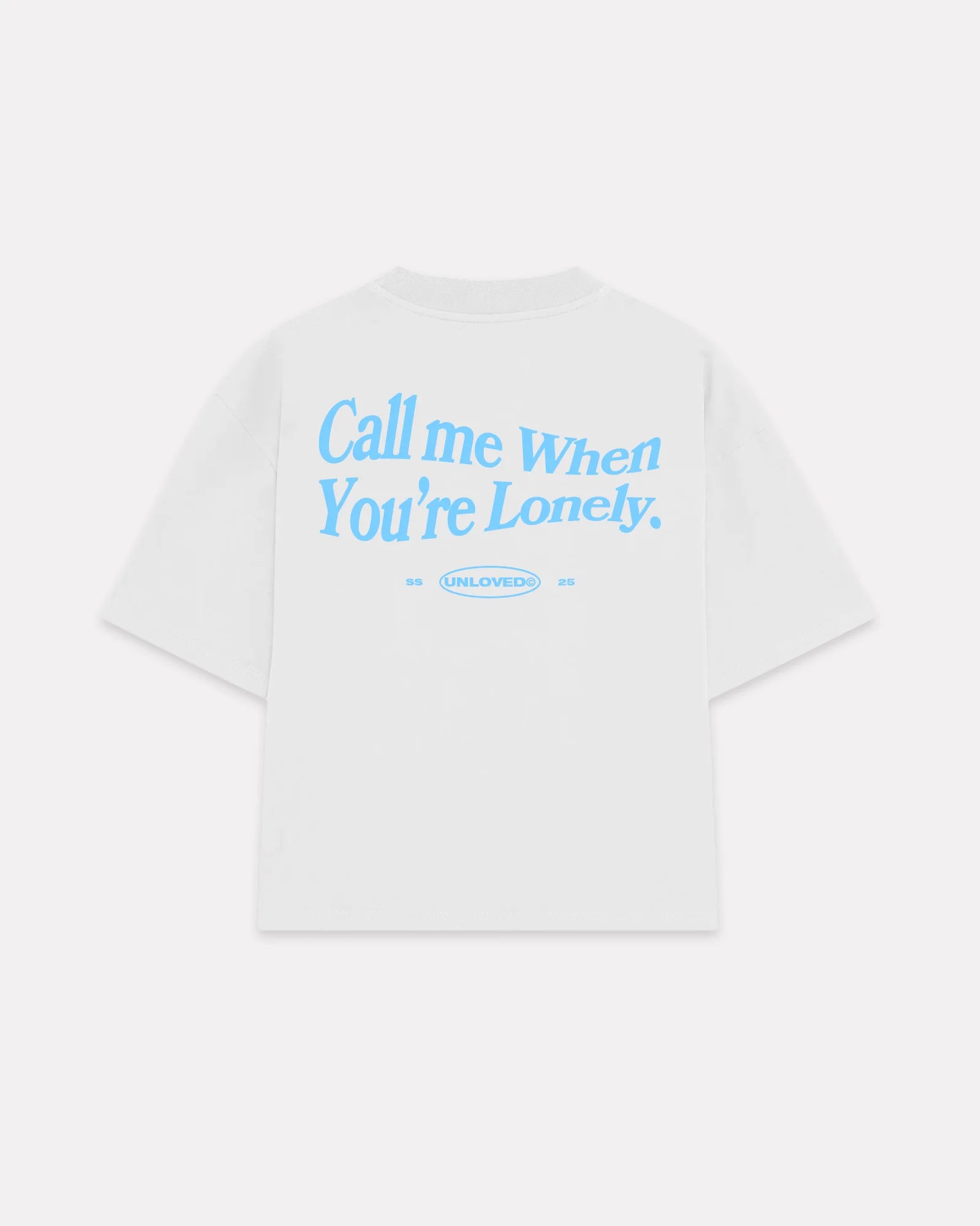 Call Me boxy tee bianca