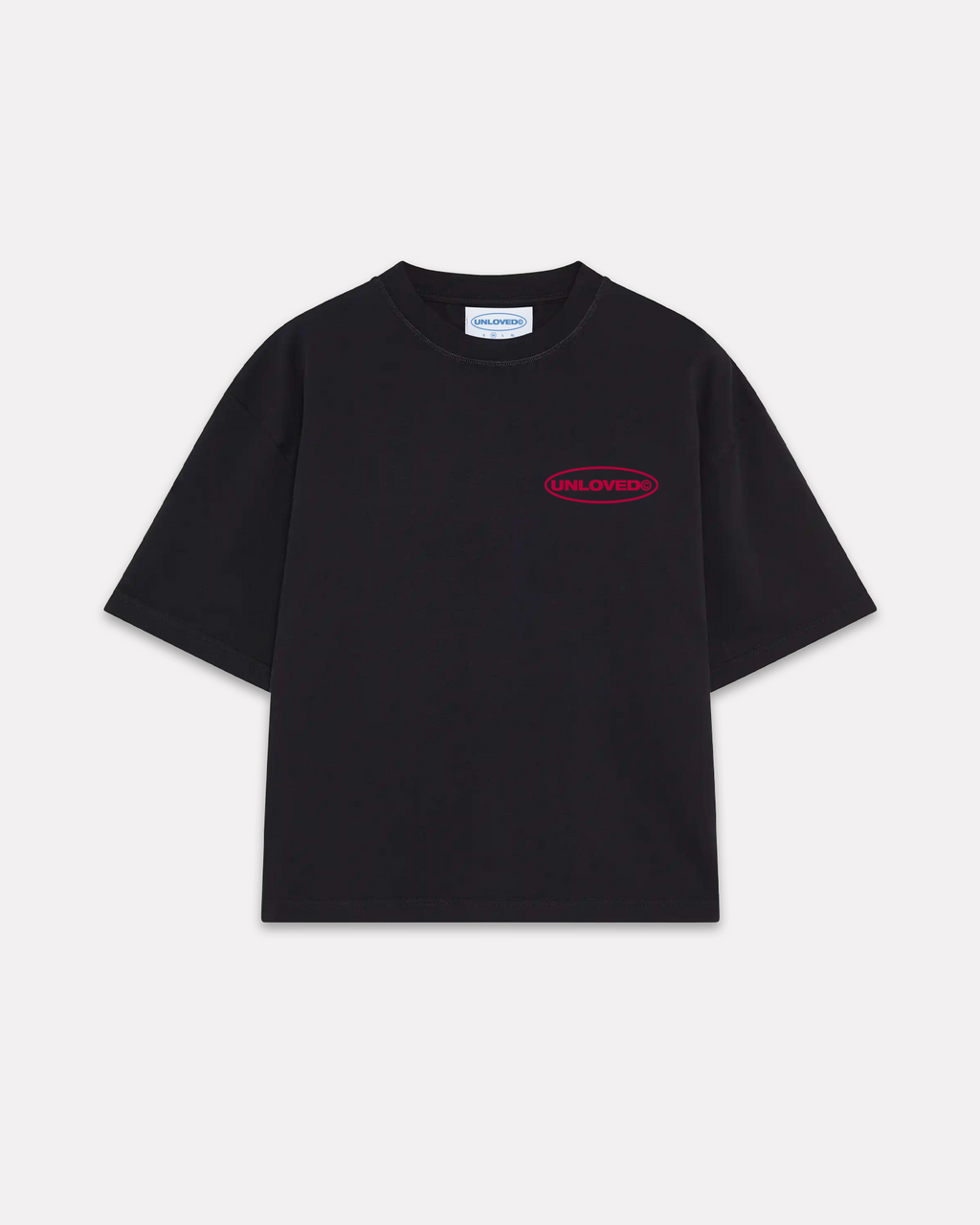 Fall in Love boxy tee nera