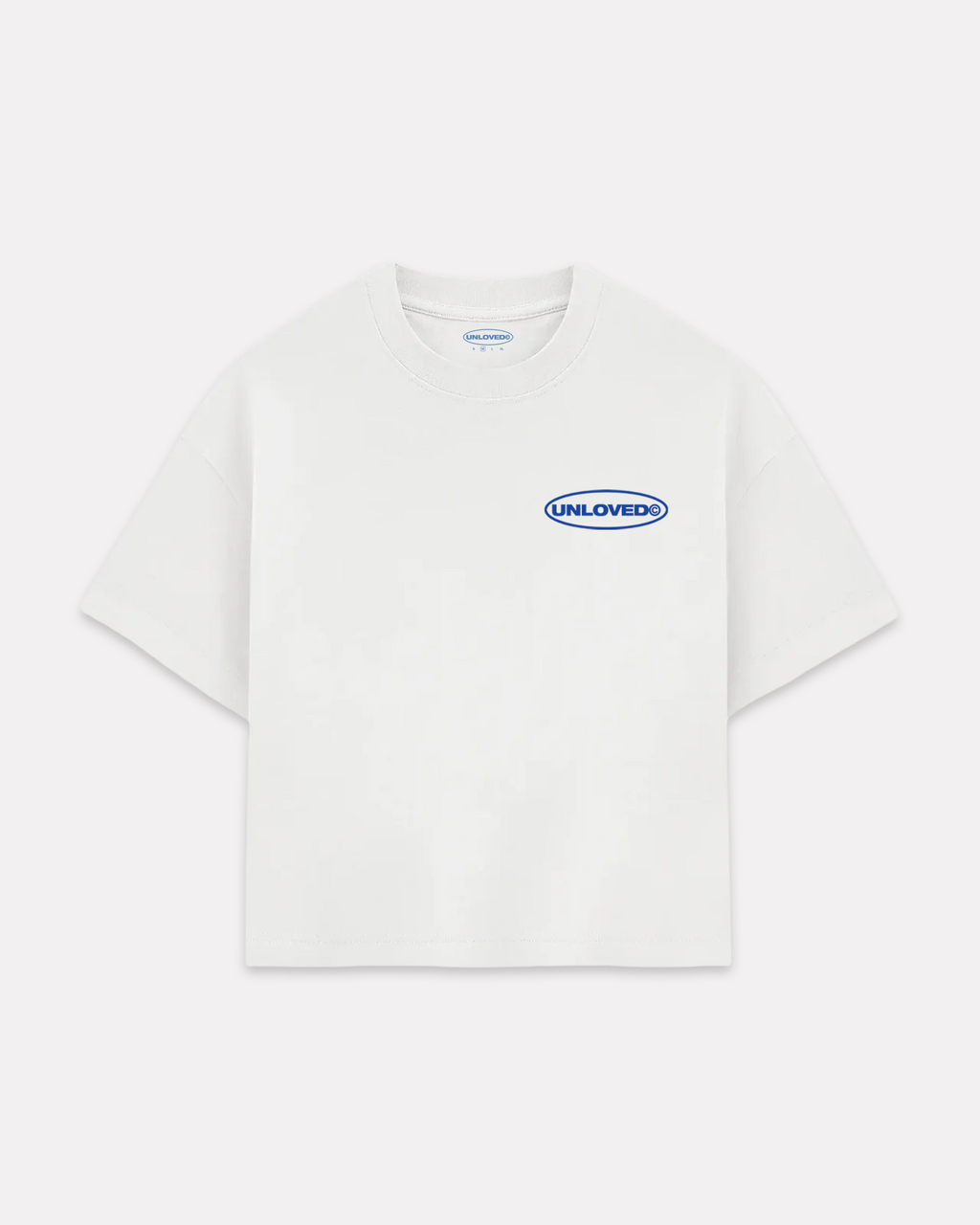 Mykonos holiday boxy tee bianca