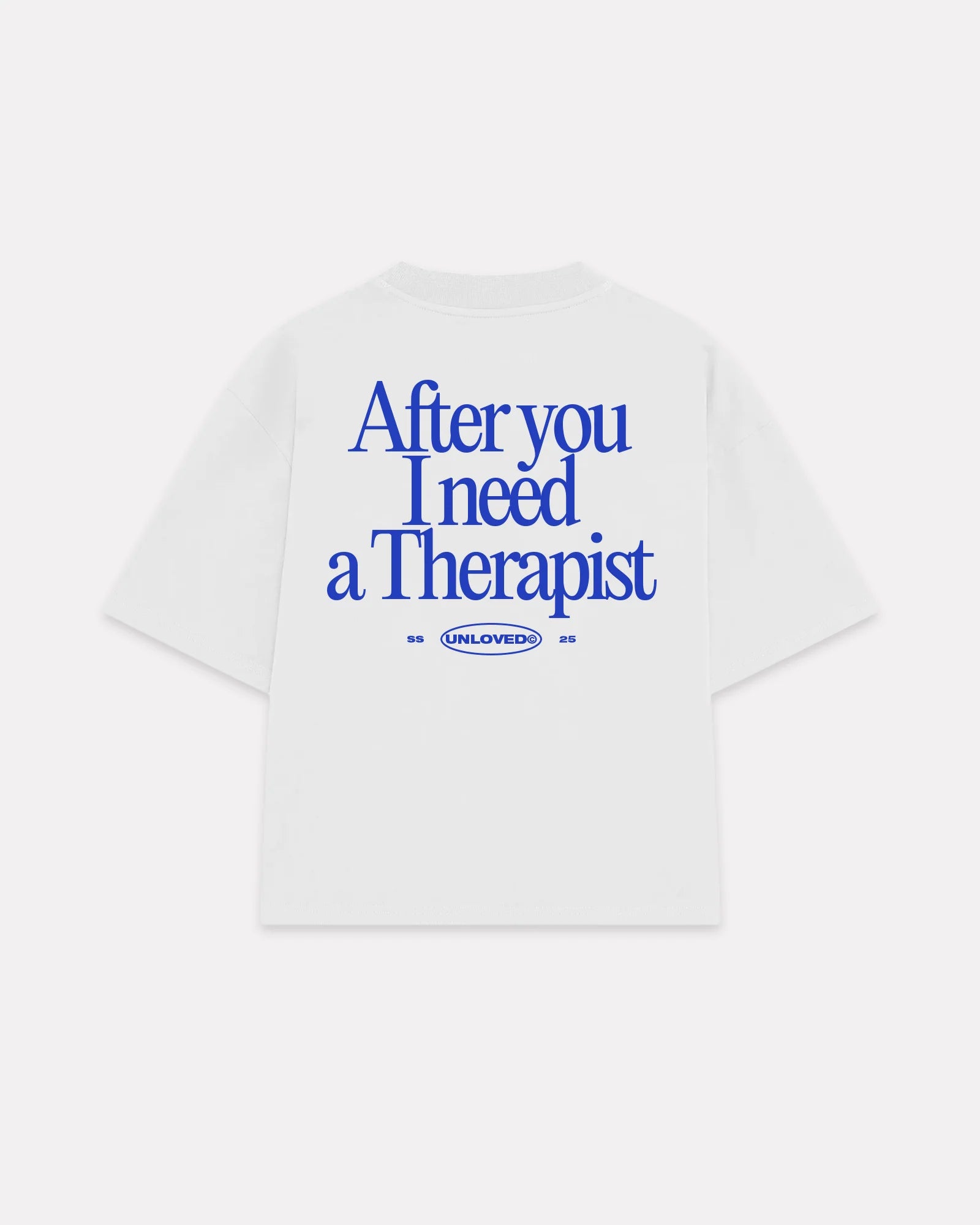 Therapist boxy tee bianca