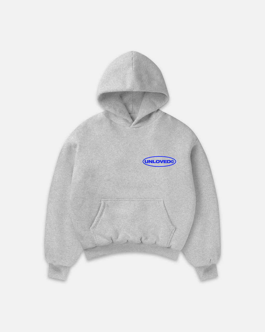 Therapist boxy hoodie grigia